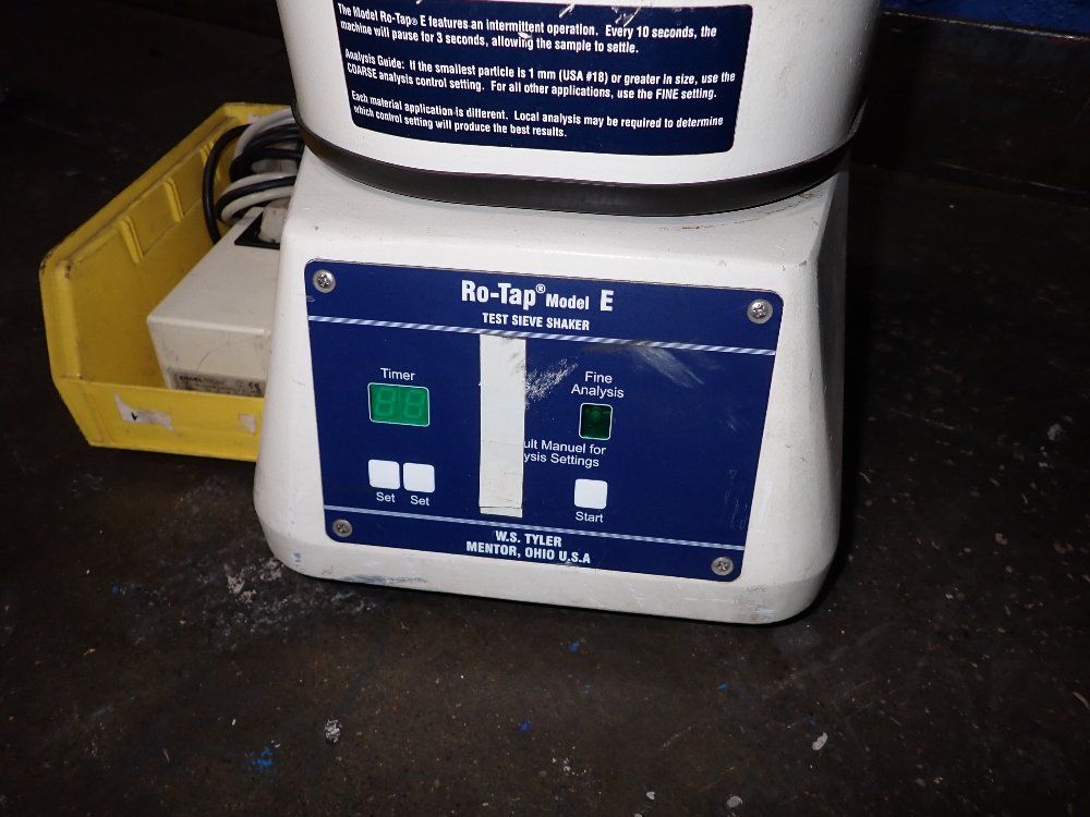 Ws Tyler Rotap Test Sieve Shaker