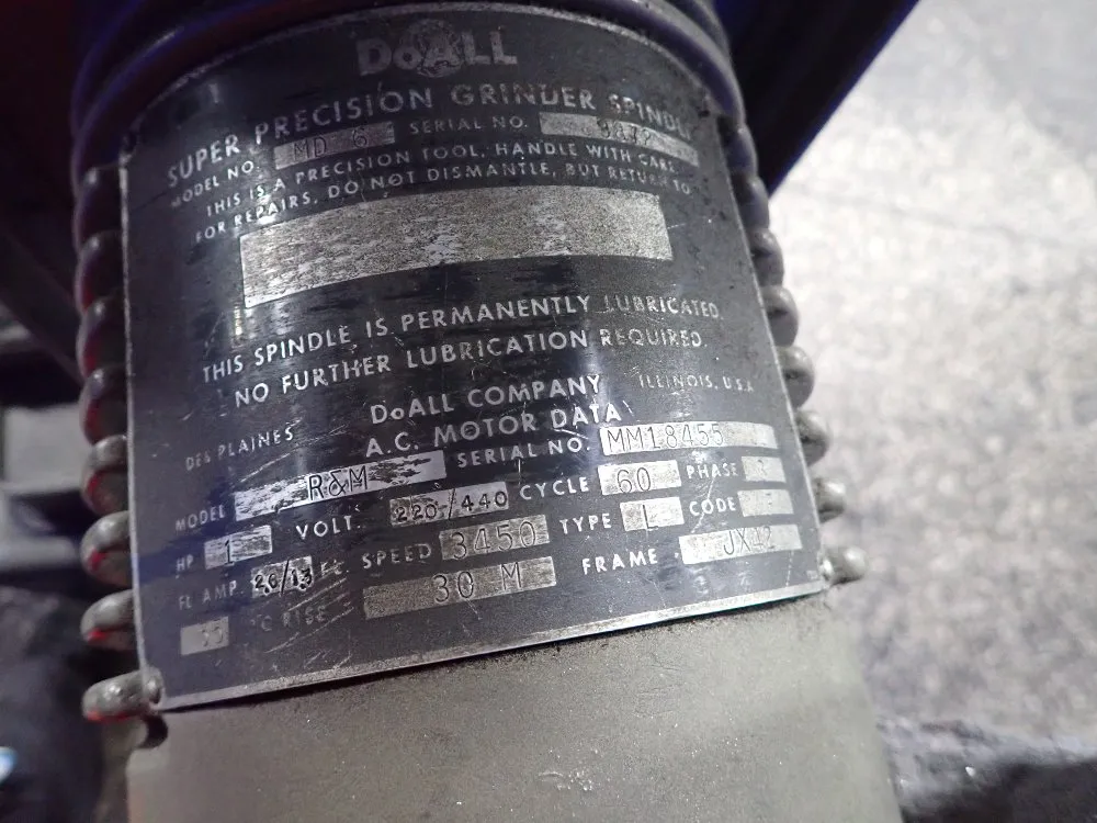 Doall Surface Grinder