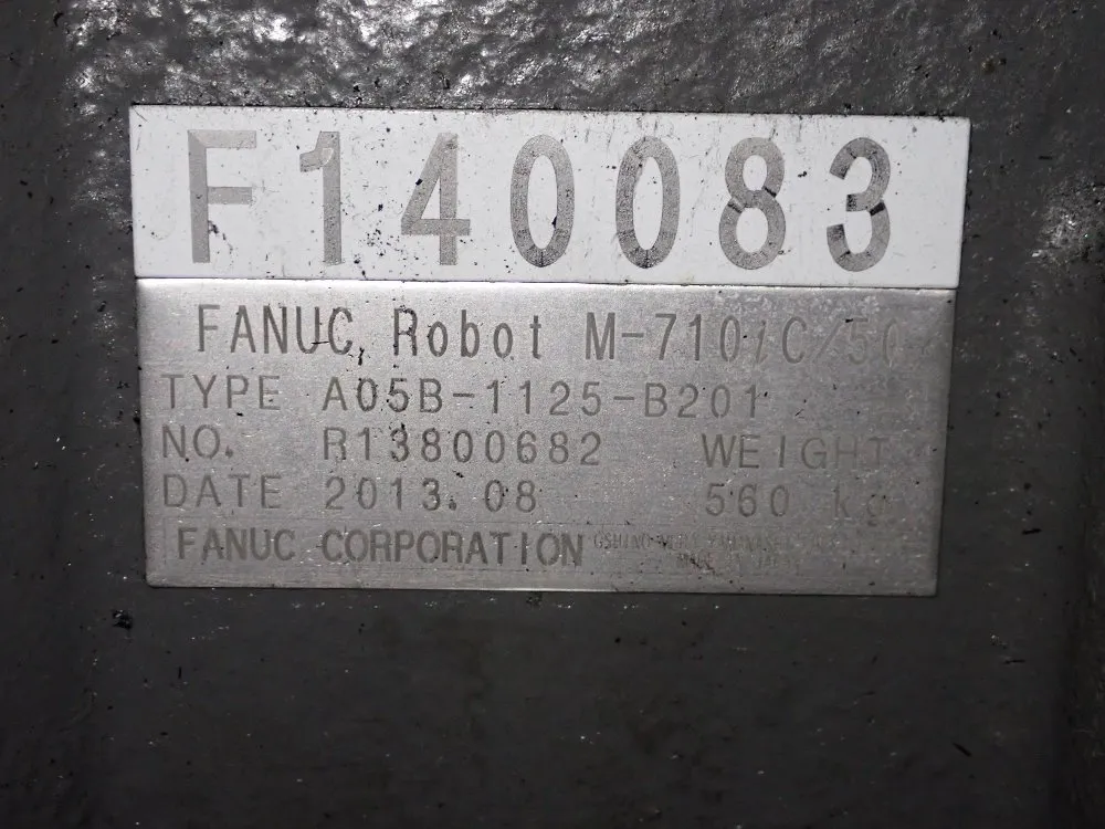 Fanuc 2013 Fanuc M710ic 50 Robot