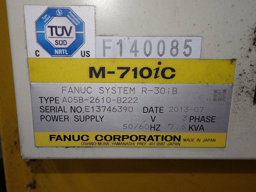 Fanuc 2013 Fanuc M710ic 50 Robot