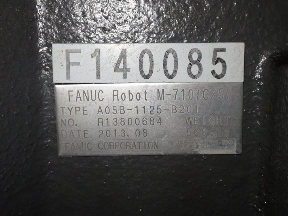 Fanuc 2013 Fanuc M710ic 50 Robot