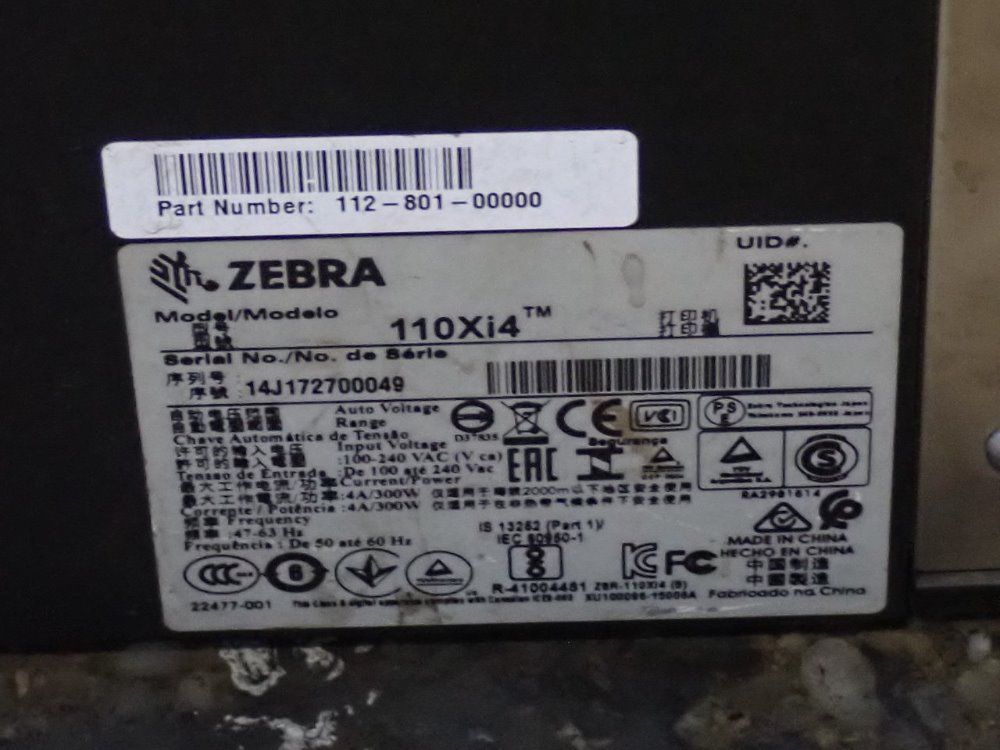 Zebra Label Printer