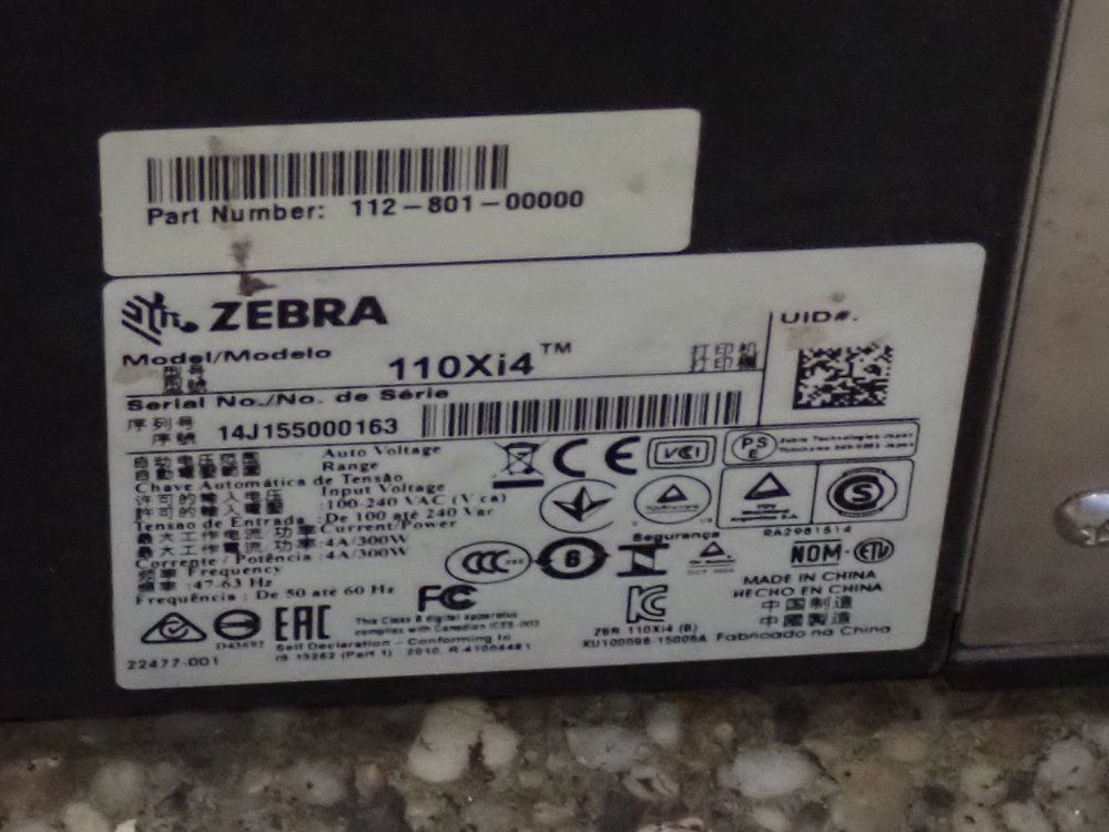 Zebra Label Printer