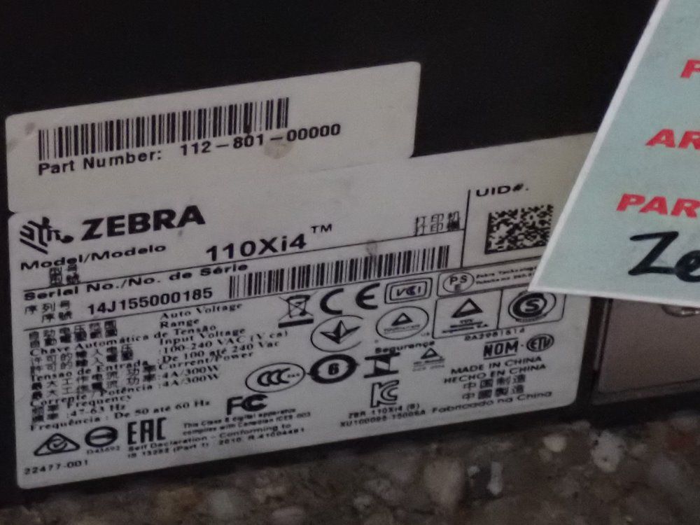 Zebra Label Printer