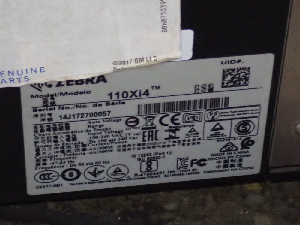 Zebra Label Printer