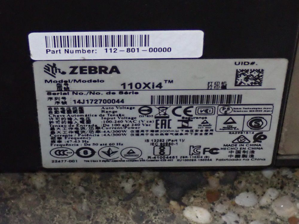 Zebra Label Printer