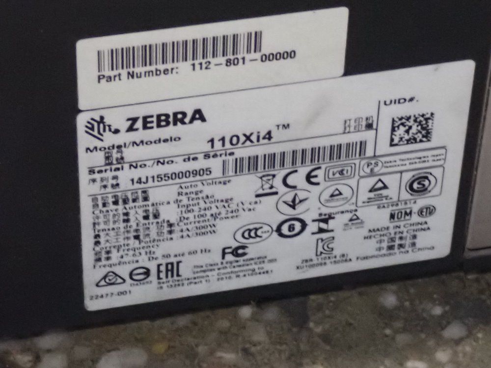 Zebra Label Printer