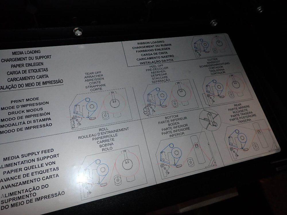Infoprint Solutions Infoprint 6700 Label Printer - 5504-r40