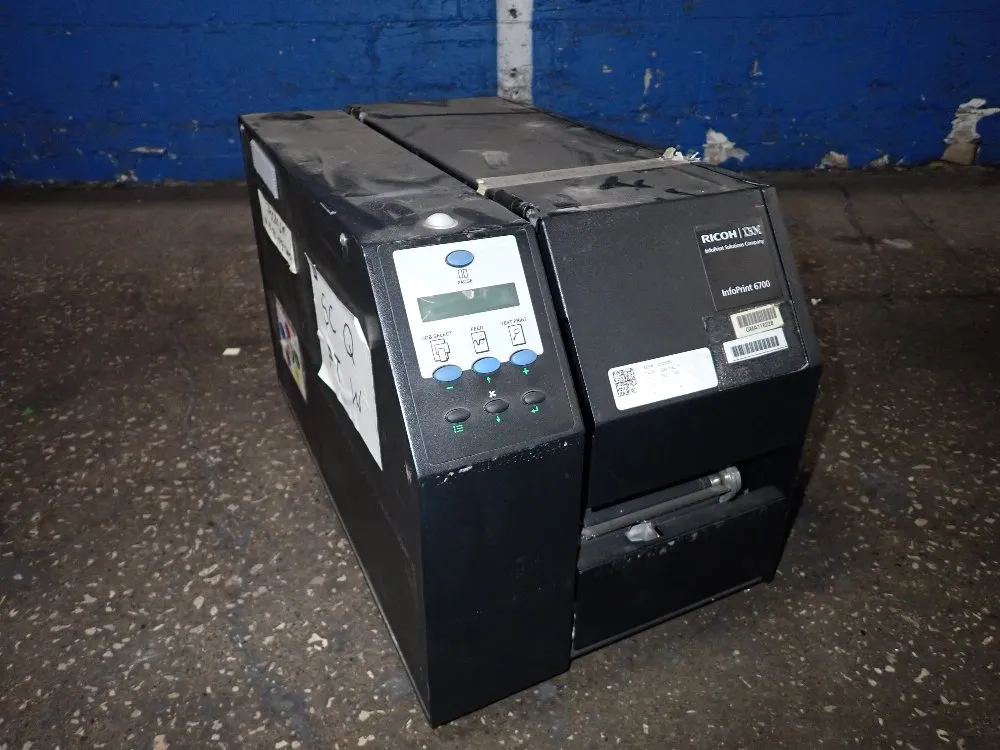 Infoprint Solutions Infoprint 6700 Label Printer - 5504-r40