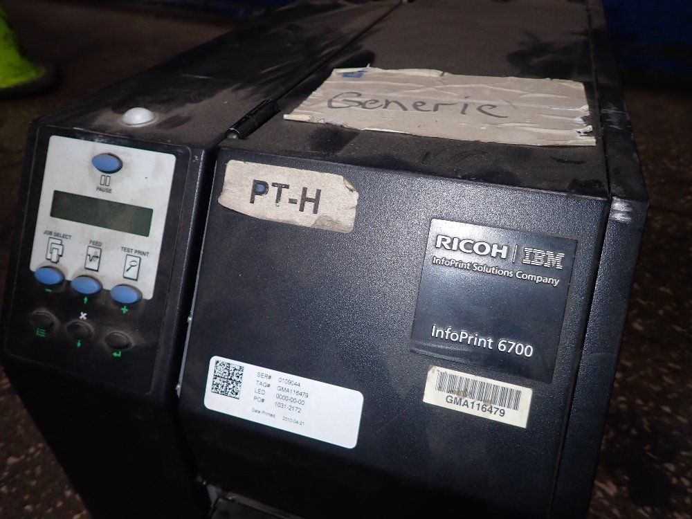 Infoprint Solutions Infoprint 6700 Label Printer - 5504-r40