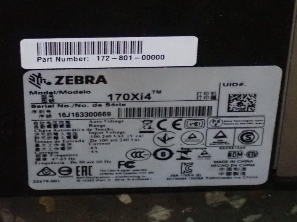 Zebra Label Printer