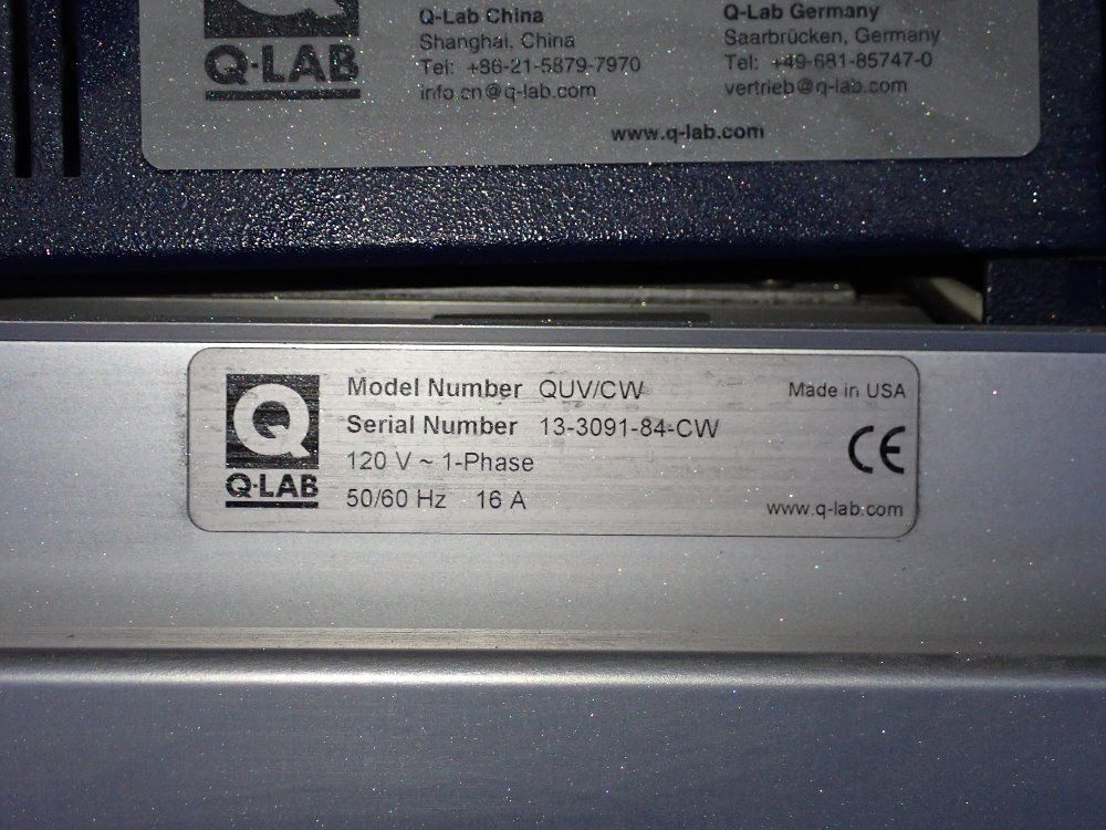 Qlab Qlab Quvcw Accelerated Weathering Tester
