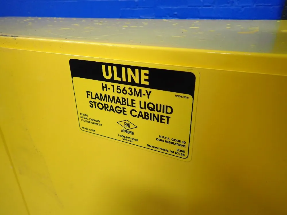 Uline Flammable Liquid Storage Cabinet