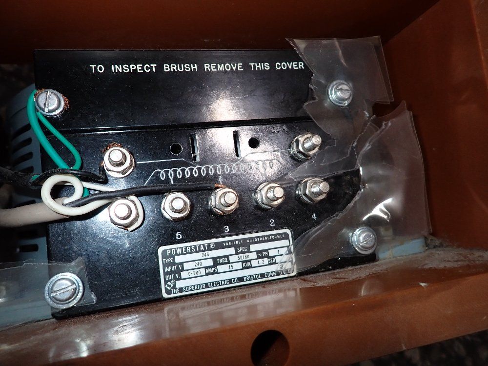 Powerstat Voltage Meter