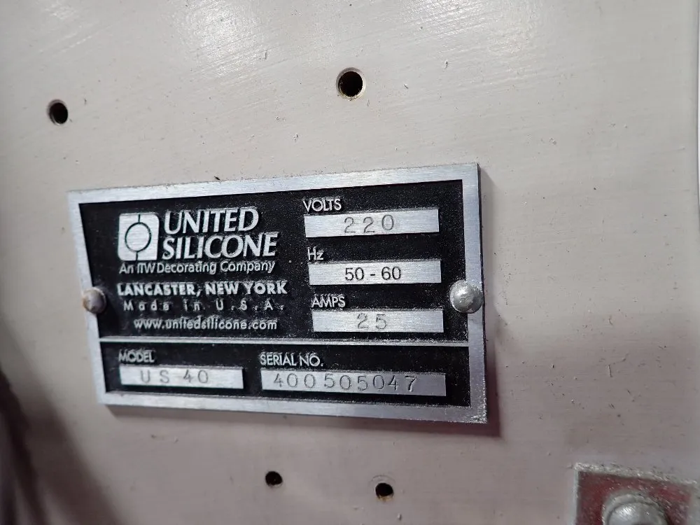 United Silicone Thermal Transfer Press