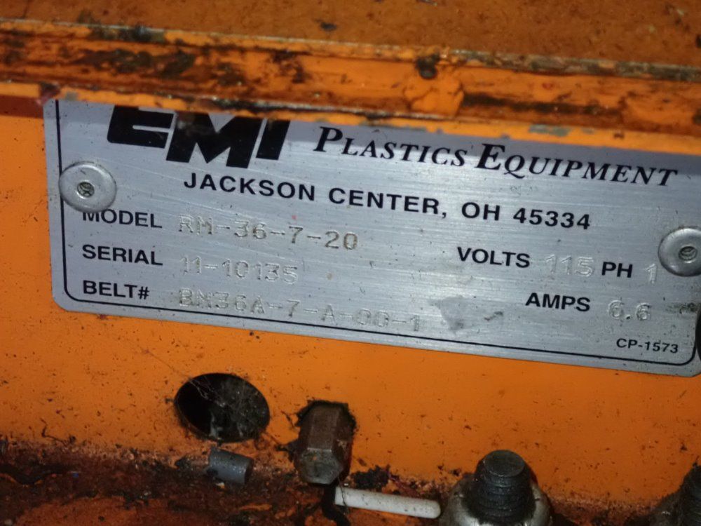 Emi Plastics Equipment Power Belt Conveyor