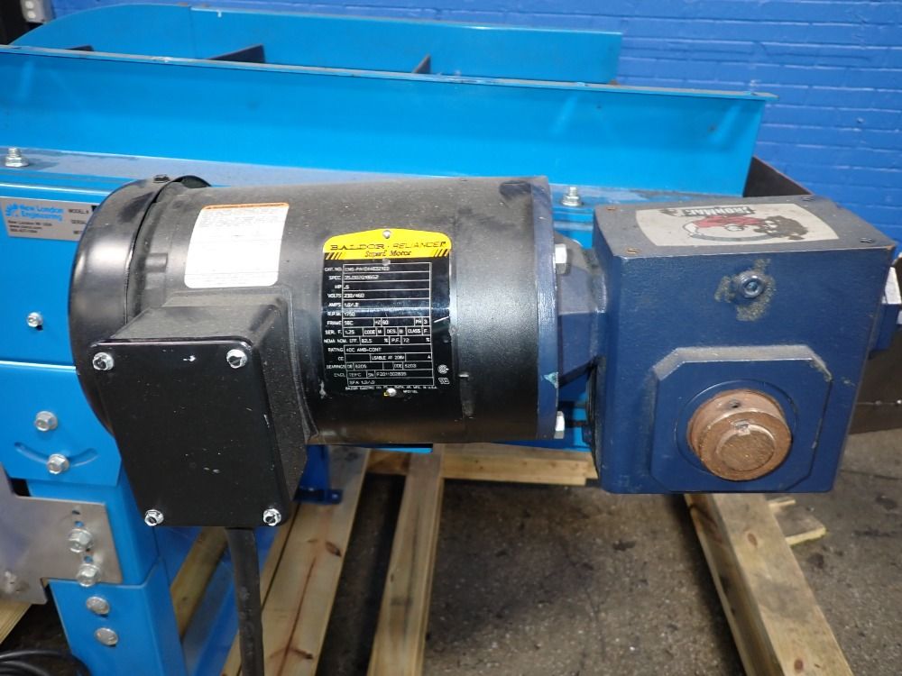 New London Engineering Power Belt Incline Conveyor