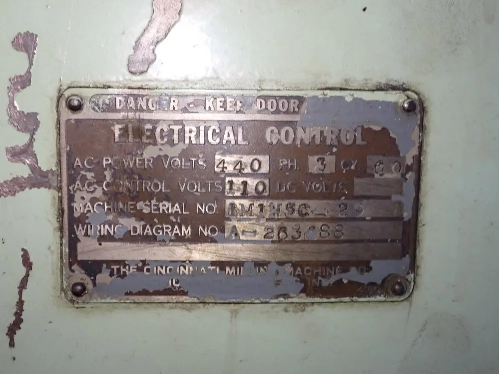Cincinnati Cincinnati Centerless Grinder