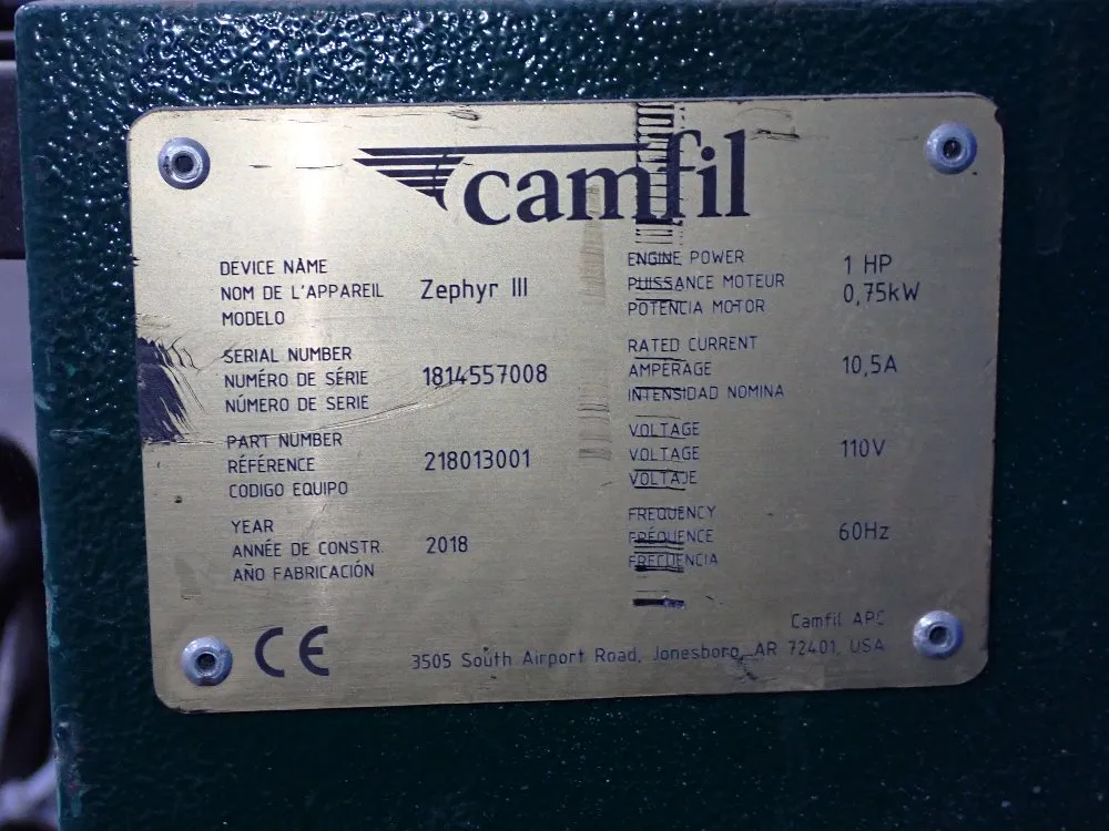 Camfil Dust Collector