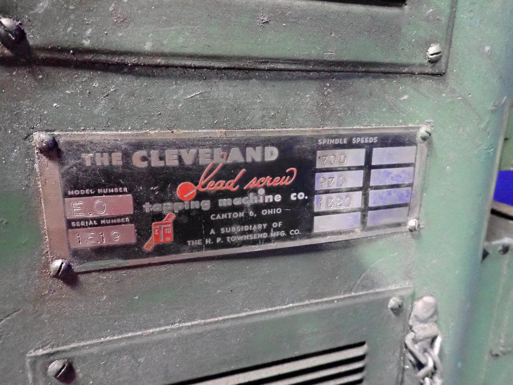 The Cleveland Tapping Machine Co Drill Press