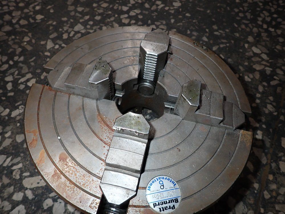 Pratt Burnerd 10 4 Jaw Chuck