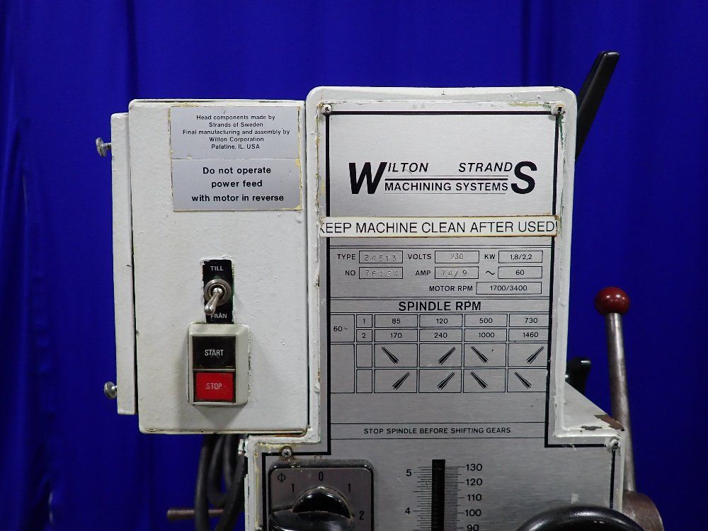 Wilton Strands Round Column Drill Press