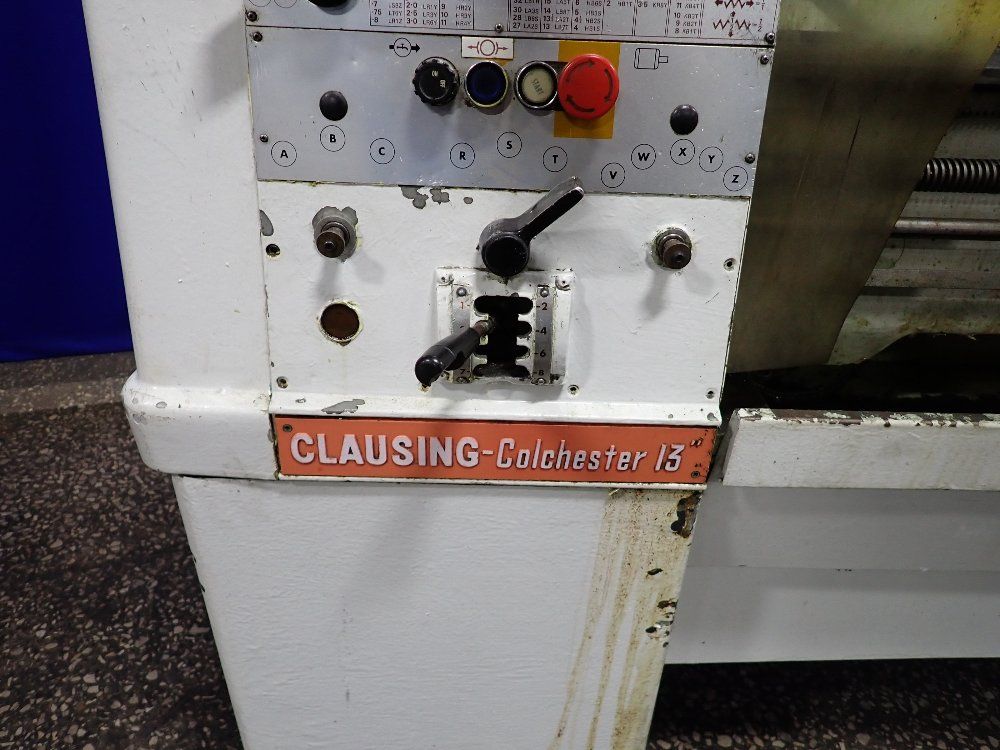 Clausing Clausing Colchester 13 Lathe 