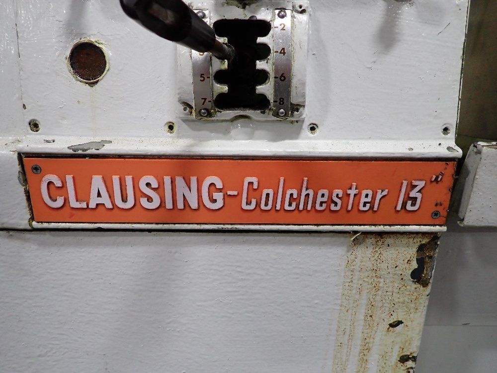 Clausing Clausing Colchester 13 Lathe 