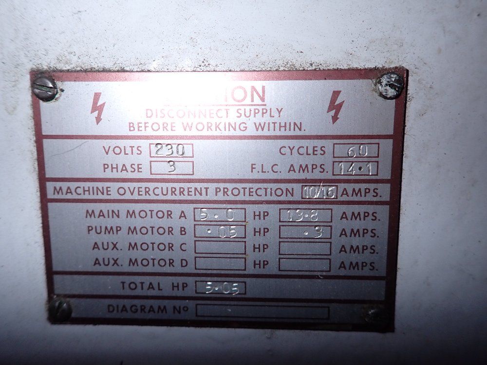 Clausing Clausing Colchester 13 Lathe 