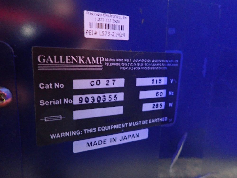 Gallenkamp Environmental Chamber