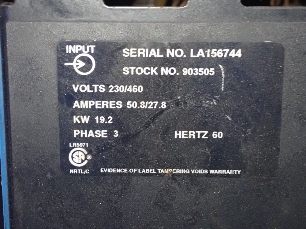 Miller Miller Invision 456p Welder