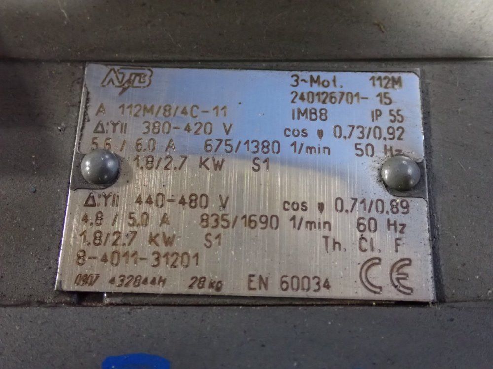 Atb 2.7 Kw Motor - 240126701-15