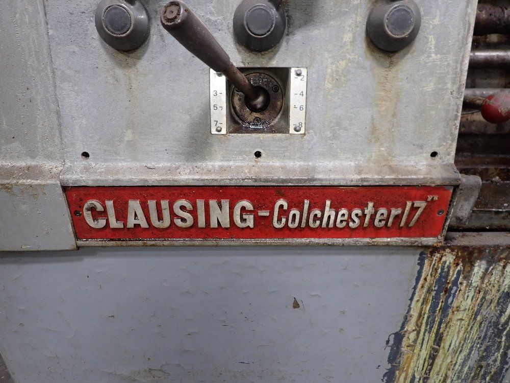 Clausing Clausing Colchester 17 Lathe
