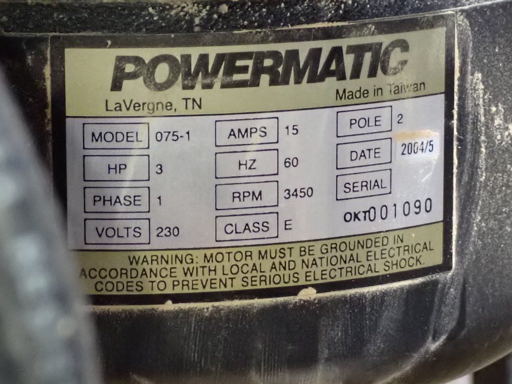 Powermatic Dust Collector