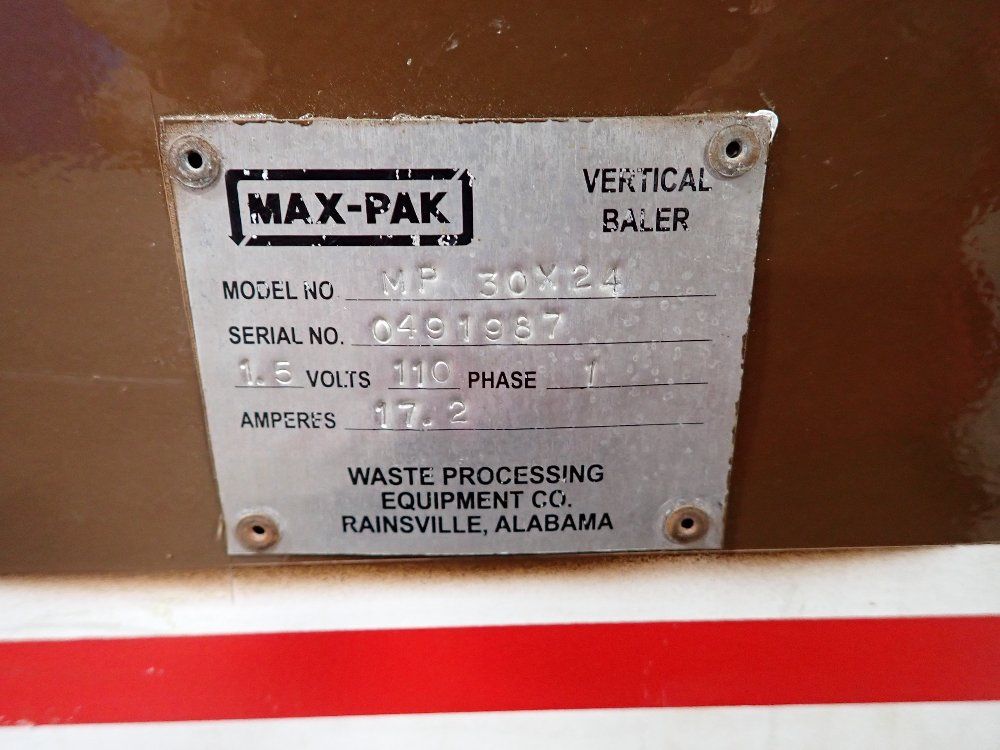 Maxpak Maxpak Mp 30x24 Baler