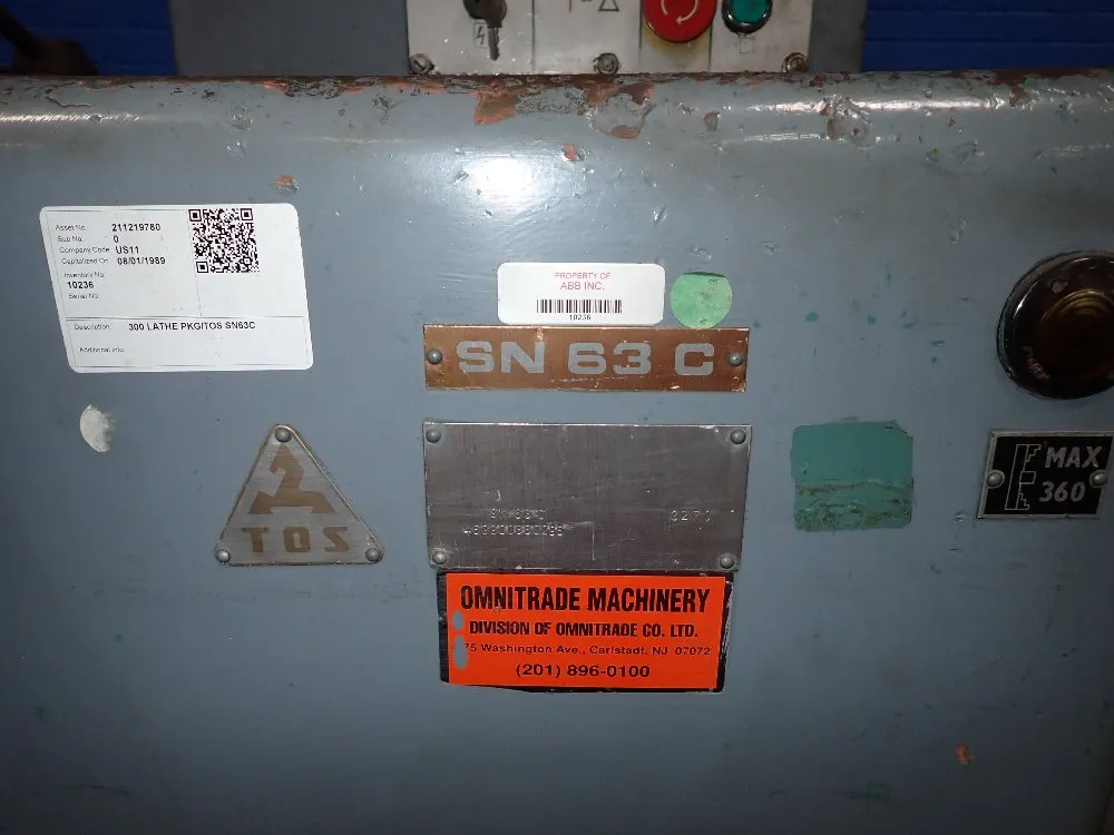 Tos Trencin Tos Trencin Sn63c710 Lathe