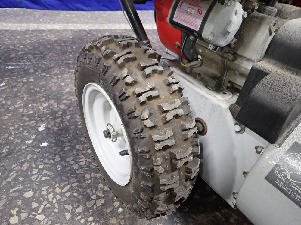 White Snow Blower