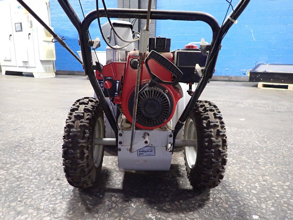 White Snow Blower