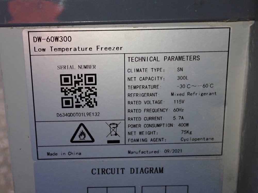 Usa Lab 2021 Usa Lab Dw60w300 Freezer