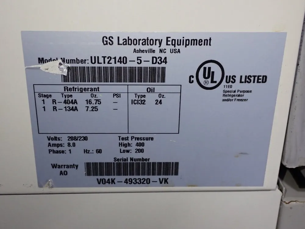Gs Labratory Refrigerator