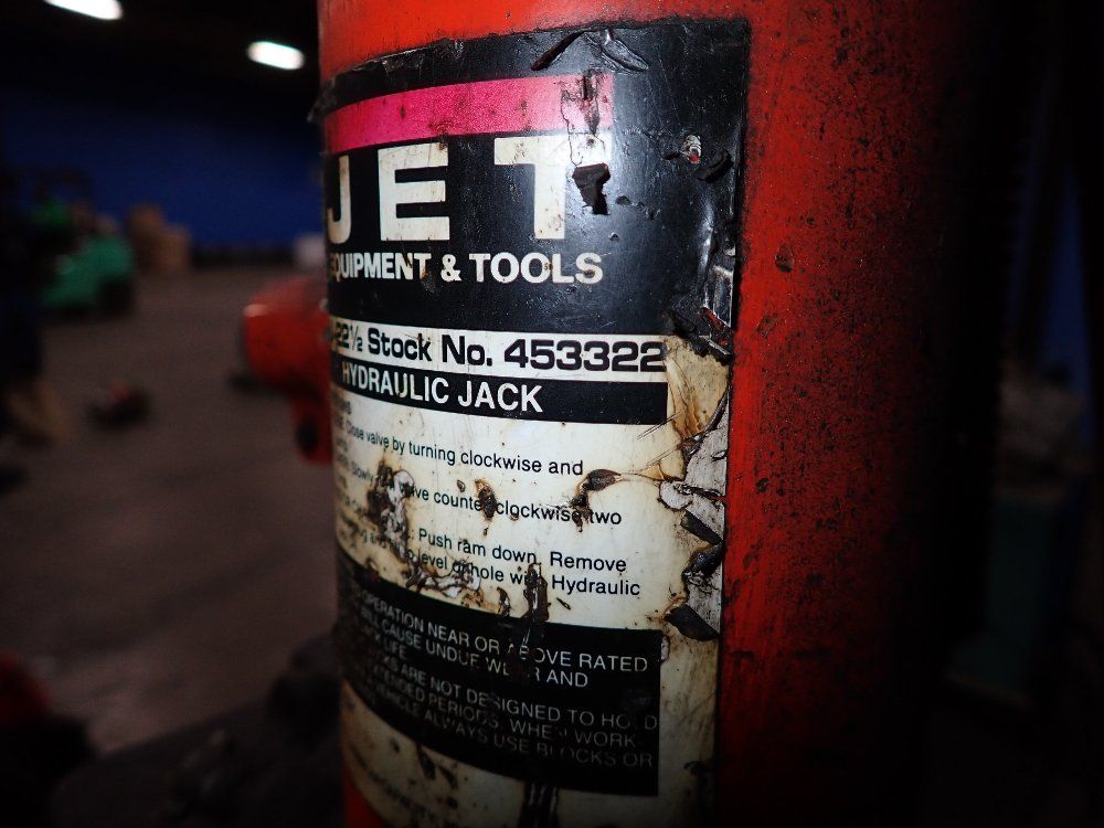 Jet 30 Tons Shop Press - Jhj-22 1/2