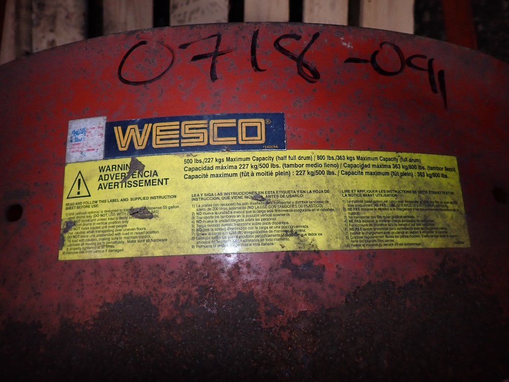 Wesco Drum Lifterdispenser