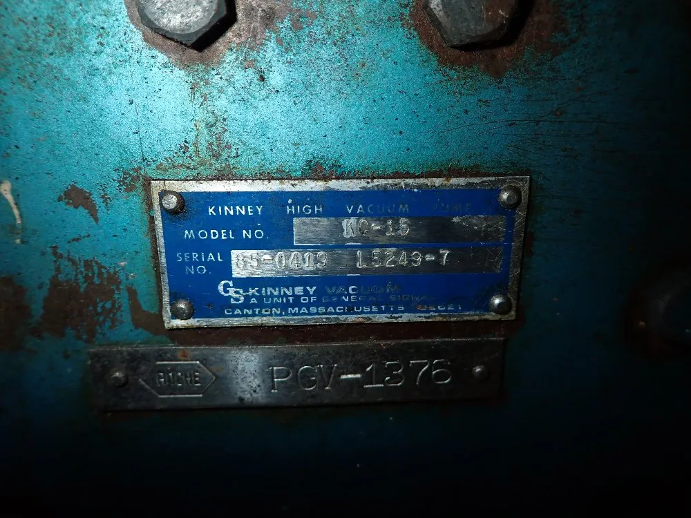 Kinney Vacuum Pump