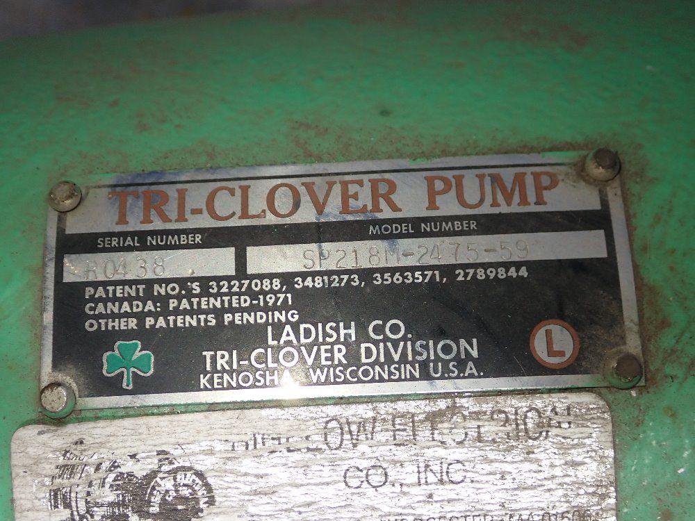 Trik-clover Pump Housing - Sp218m-2475-59