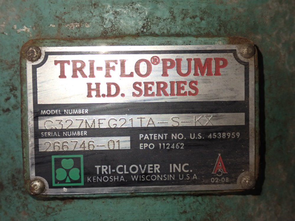 Triclover 10 Hp Pump