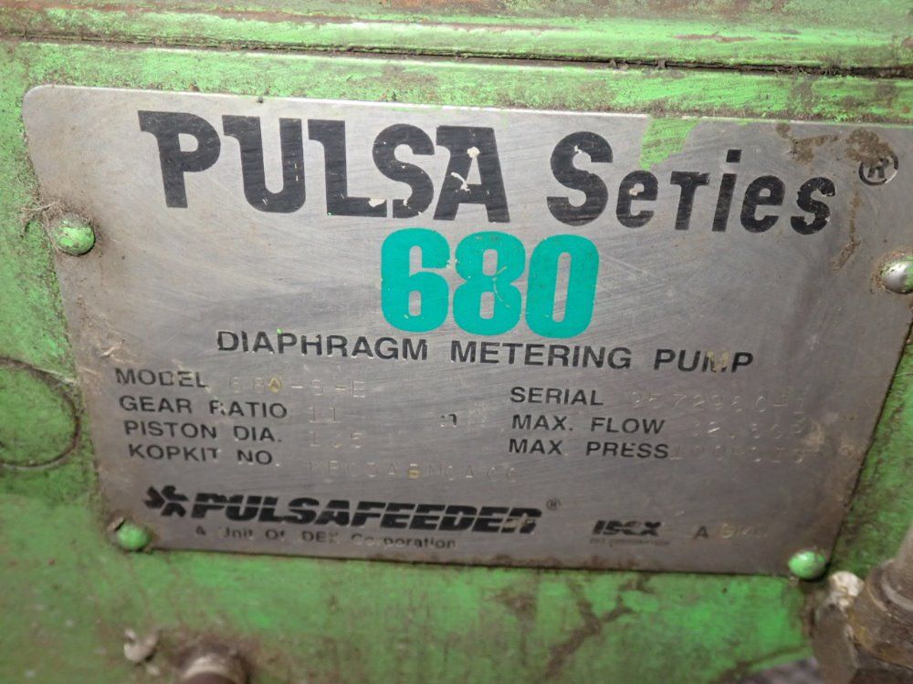 Pulsafeeder .5 Hp Pump - 680-s-e