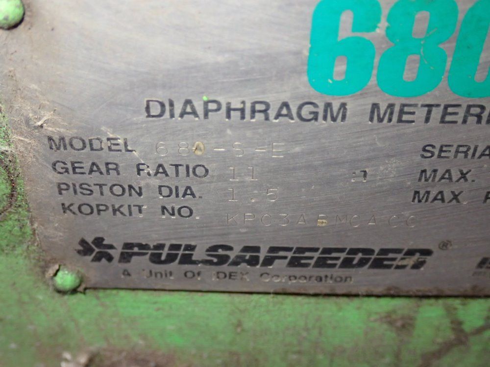 Pulsafeeder .5 Hp Pump - 680-s-e