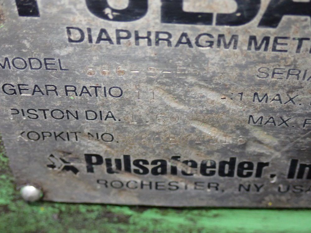 Pulsafeeder .5 Hp Pump - 680-s-e