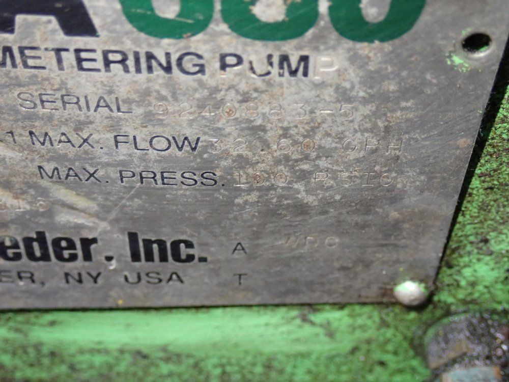 Pulsafeeder .5 Hp Pump - 680-s-e