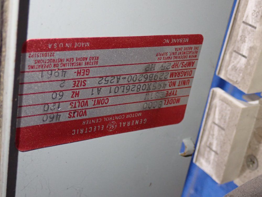 General Electric Control